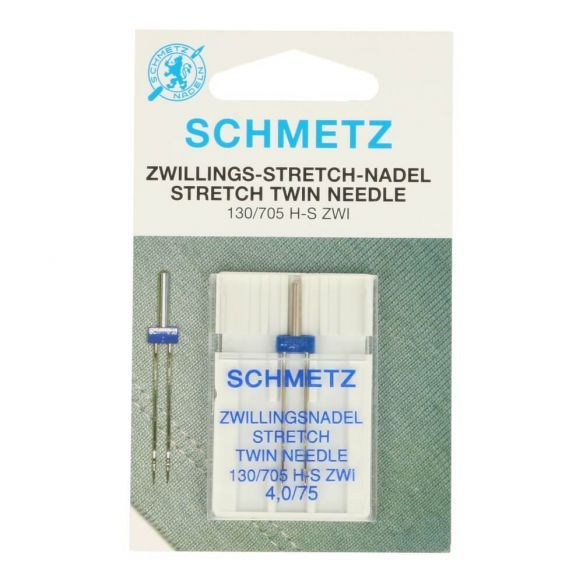Schmetz Tweelingnaald stretch 4,0