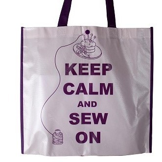 Tas Keep calm and sew on