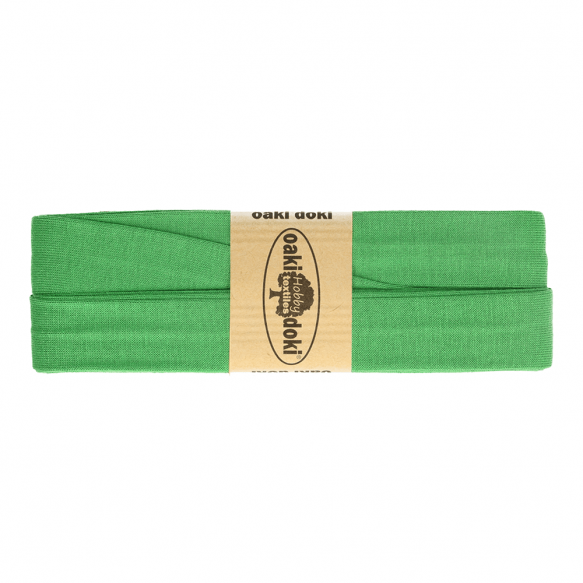 Tricot jersey biaisband groen - 024