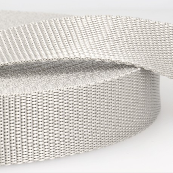 Tassenband Nylon 3 cm - lichtgrijs