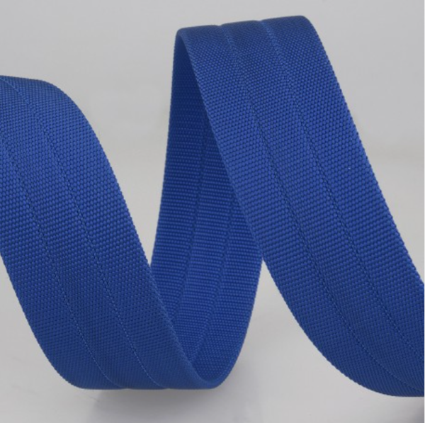Tassenband Nylon Luxe 3 cm - kobaltblauw